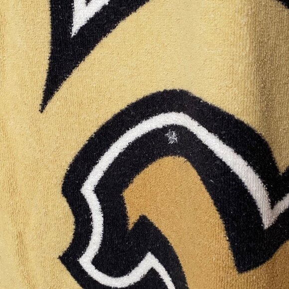 New Orleans Saints Super Bowl Champions 2010 Beach Towel Gold NFL South Florida - Picture 5 of 7